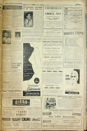 Página do jornal Unitário de agosto de 1957