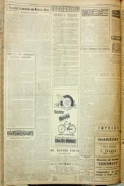 Página do jornal Unitário de agosto de 1957