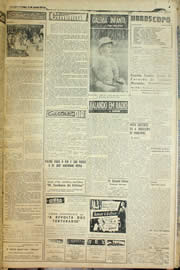 Página do jornal Unitário de agosto de 1957