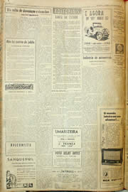 Página do jornal Unitário de agosto de 1957