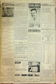 Página do jornal Unitário de agosto de 1957