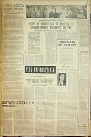 Página do jornal Unitário de agosto de 1957