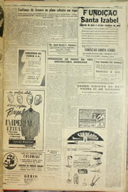 Página do jornal Unitário de setembro de 1957