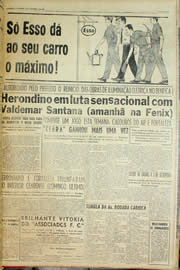 Página do jornal Unitário de setembro de 1957