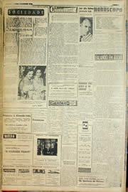 Página do jornal Unitário de setembro de 1957