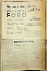 Página do jornal Unitário de setembro de 1957