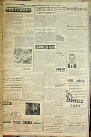 Página do jornal Unitário de setembro de 1957
