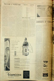 Página do jornal Unitário de setembro de 1957