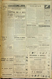 Página do jornal Unitário de setembro de 1957