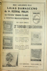 Página do jornal Unitário de setembro de 1957