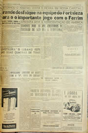 Página do jornal Unitário de setembro de 1957