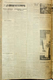 Página do jornal Unitário de setembro de 1957