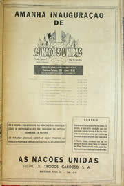 Página do jornal Unitário de setembro de 1957