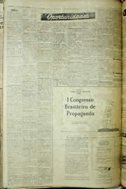 Página do jornal Unitário de setembro de 1957