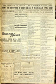 Página do jornal Unitário de abril de 1958
