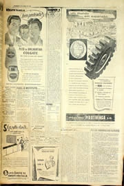 Página do jornal Unitário de abril de 1958