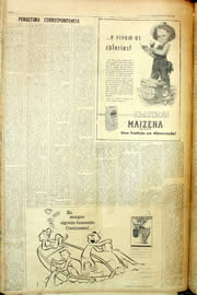 Página do jornal Unitário de abril de 1958