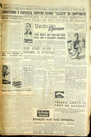 Página do jornal Unitário de abril de 1958