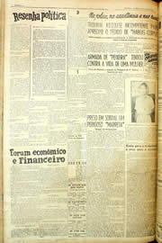 Página do jornal Unitário de abril de 1958