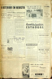 Página do jornal Unitário de abril de 1958