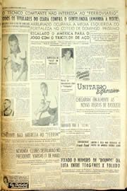 Página do jornal Unitário de abril de 1958