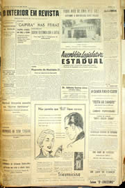Página do jornal Unitário de abril de 1958