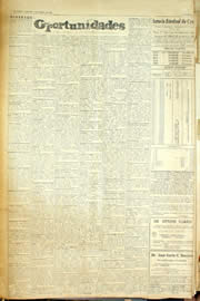Página do jornal Unitário de abril de 1958