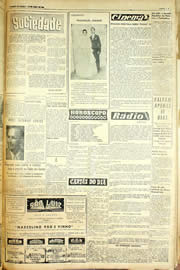 Página do jornal Unitário de abril de 1958