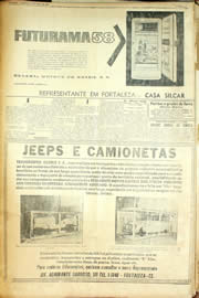 Página do jornal Unitário de abril de 1958