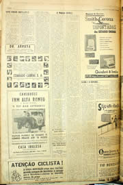 Página do jornal Unitário de abril de 1958