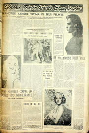 Página do jornal Unitário de abril de 1958