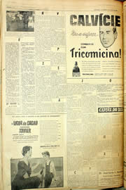 Página do jornal Unitário de maio de 1958