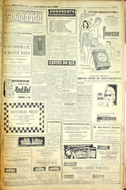 Página do jornal Unitário de maio de 1958