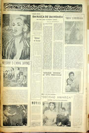 Página do jornal Unitário de maio de 1958