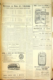Página do jornal Unitário de maio de 1958