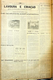 Página do jornal Unitário de maio de 1958