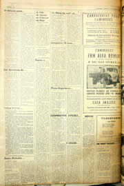 Página do jornal Unitário de maio de 1958