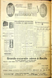 Página do jornal Unitário de maio de 1958