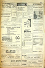 Página do jornal Unitário de maio de 1958