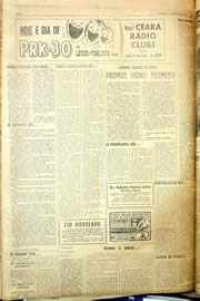 Página do jornal Unitário de maio de 1958