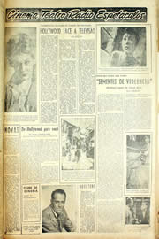 Página do jornal Unitário de maio de 1958