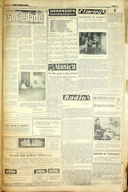 Página do jornal Unitário de maio de 1958