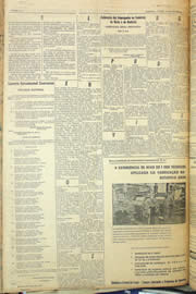 Página do jornal Unitário de maio de 1958