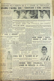 Página do jornal Unitário de maio de 1958