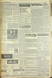Página do jornal Unitário de maio de 1958