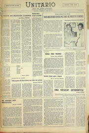 Página do jornal Unitário de junho de 1958