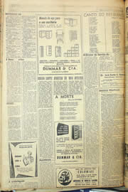 Página do jornal Unitário de junho de 1958