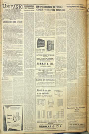 Página do jornal Unitário de junho de 1958