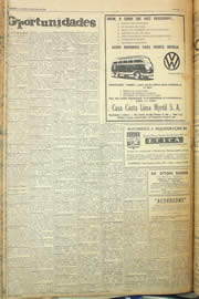 Página do jornal Unitário de junho de 1958