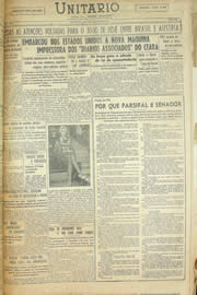 Página do jornal Unitário de junho de 1958